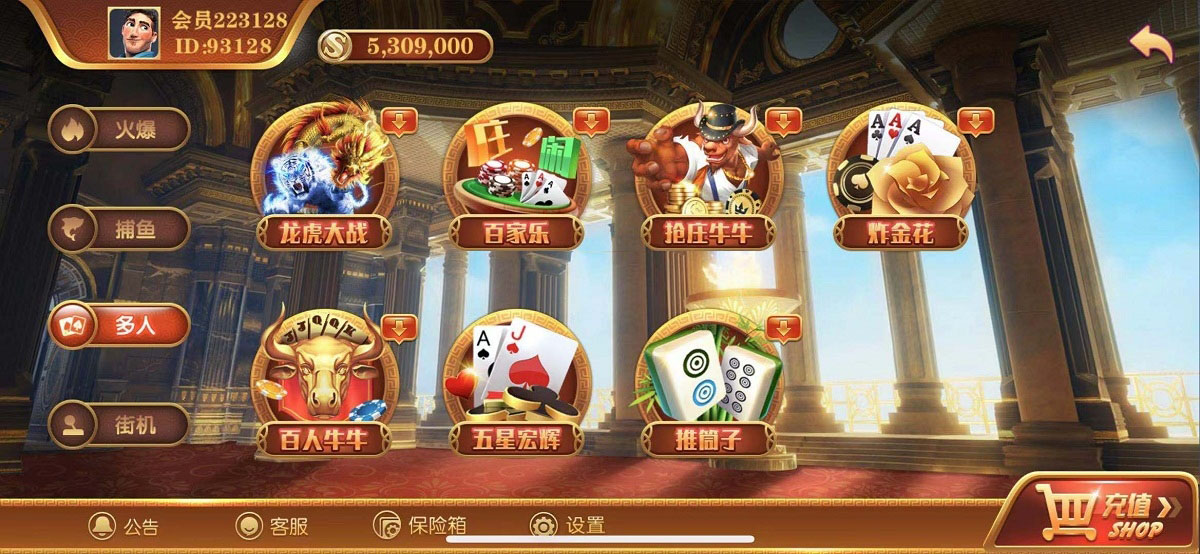 无错运营级别逍遥娱乐,2024最新大富豪,二开增加多款子游戏,双端完整组件(图3)